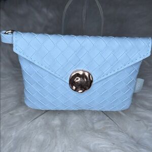 Ipsy EUC powder, blue card holder keychain